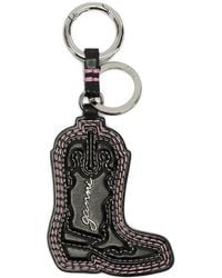 Ganni - Western Boot Keyring - Lyst