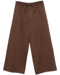 Loewe - Paula's Ibiza Cotton Drawstring Trousers - Lyst