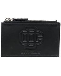 DSquared² - Logo-embossed Leather Cardholder - Lyst