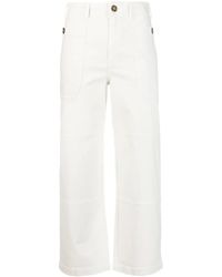 FRAME - Straight-Leg Utility Trousers - Lyst