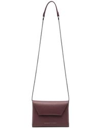 Brunello Cucinelli - Duo Envelope-Style Pebbled-Leather Cross Body Bag - Lyst