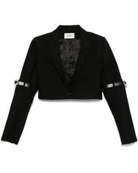 Coperni - Hybrid Cropped Blazer - Lyst