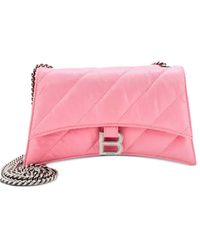 Balenciaga - Xs Crush Quilted Flap Shoulder Bag - Lyst