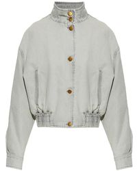 Jil Sander - Denim Padded Blouson - Lyst
