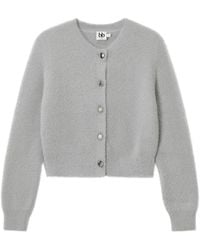 B+ AB - Embellished-Button Cardigan - Lyst