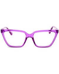Calvin Klein - Lunettes De Soleil À Monture Papillon - Lyst