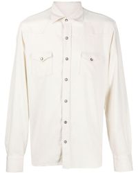 Barba Napoli - Western-style Cotton Shirt Jacket - Lyst