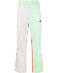 Palm Angels - Pantalon de jogging colour block à logo imprimé - Lyst