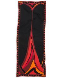 PUCCI - Fari-Print Crepe-De-Chine Stole - Lyst