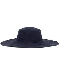 Vilebrequin - Frayed-Edge Wide-Brim Hat - Lyst