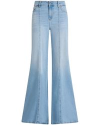 Liu Jo - Ausgestellte High-Waist-Jeans - Lyst