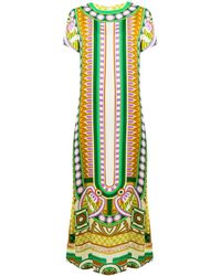 LaDoubleJ Short-sleeve maxi dress - Giallo