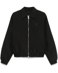 Ami Paris - Classic Adc Zipped Jacket - Lyst