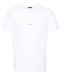 Patrizia Pepe - T-shirt en coton à logo imprimé - Lyst
