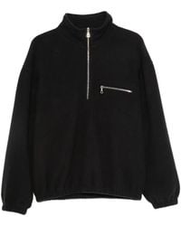 Rier - Stehkragen-Pullover Mit Reißverschlusstasche - Lyst