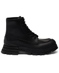 Alexander McQueen - Shoes > boots > lace-up boots - Lyst