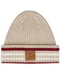 Café Kitsuné - Logo-Patch Beanie Hat - Lyst
