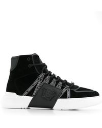 high top versace shoes