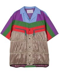 Kolor - Camicia con design color-block - Lyst