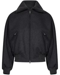 Hevò - Zip-Up Bomber Jacket - Lyst
