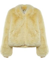 Frankie Shop - Manteau Droit Zippé - Lyst