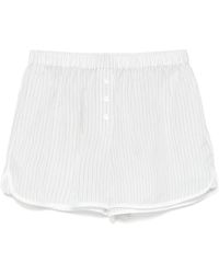 Frankie Shop - Brenna Striped Shorts - Lyst
