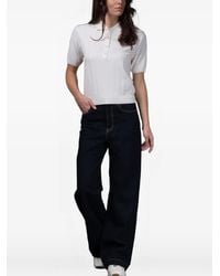 Moorer - Rigel-W18 Button Ribbed Polo Shirt - Lyst