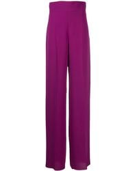 Max Mara - Livorno Wide-Leg Trousers - Lyst