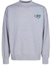 INBETWEENERS - Bear-Logo Cotton Sweatshirt - Lyst