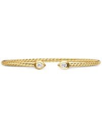 David Yurman - 18K Petite Modern Renaissance Diamond Bracelet - Lyst