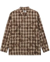 Izzue - Plaid-Pattern Shirt - Lyst