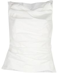 Jonathan Simkhai - Maisel Draped Top - Lyst