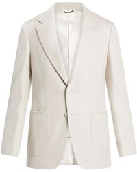 Tom Ford - Blazer Met Gekerfde Revers - Lyst