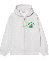 Carhartt - Pronto Subito Hoodie Met Rits - Lyst