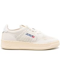 Autry - 'Medalist Easeknit' Perforated Fabric Sneakers - Lyst
