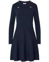 Liu Jo - Knit Fit & Flare Dress - Lyst