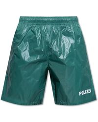 Vetements - Polizei Swim Shorts - Lyst