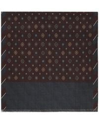 Altea - Printed Wool Scarf - Lyst