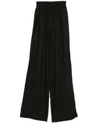 Hamza - Skipper Linen Flared Trousers - Lyst