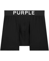 Purple Brand - Bóxer con logo en la cinturilla - Lyst
