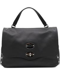 Zanellato - Postina Kleine Shopper Verfraaid Met Studs - Lyst