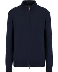 Giorgio Armani - Vest Met Hoge Hals En Rits - Lyst
