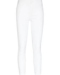PAIGE - Hoxton Low-rise Skinny Jeans - Lyst