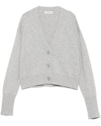 Kangra - Vest Met V-Hals - Lyst