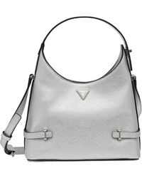 Guess - Mini Rosalba Logo-Plaque Tote Bag - Lyst