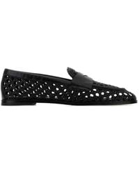 Stuart Weitzman - Spencer Leather Loafers - Lyst