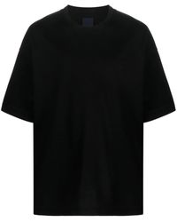 Juun.J - Logo-embroidered Cotton T-shirt - Lyst