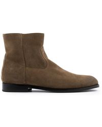 Buttero - Floyd Zip Suede Boots - Lyst