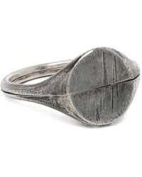 Werkstatt:münchen - Set De Dos Anillos De Sello Unity - Lyst