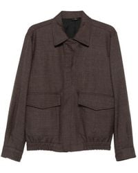 Briglia 1949 - Flap-Pocket Elasticated-Hem Jacket - Lyst